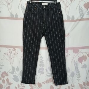 Pacsun Los Angeles mom jeans size 27 Jean black white